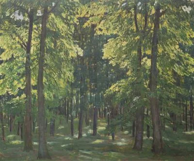 Antonín Hudeček, Inside a Forest