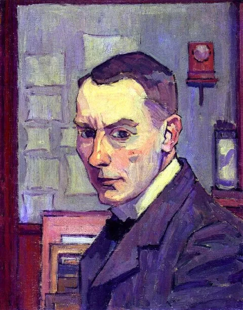 Robert Bevan, Self-portrait