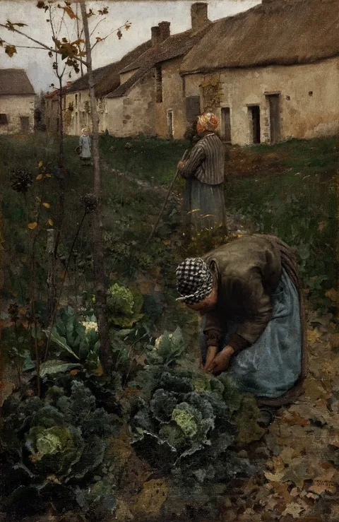 Frederick Judd Waugh, Peasant Landscape