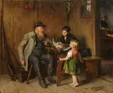 Felix Schlesinger, After duck hunting