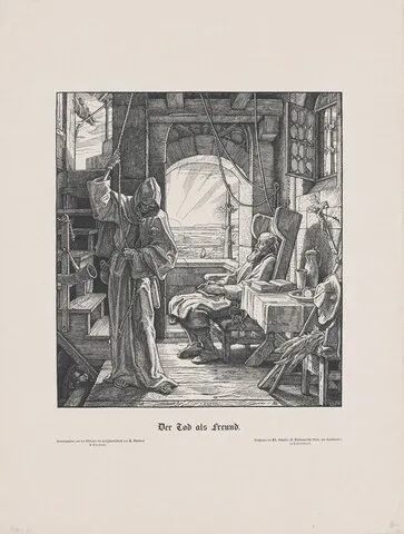 Hugo Bürkner, Der Tod als Freund (Death as a Friend)