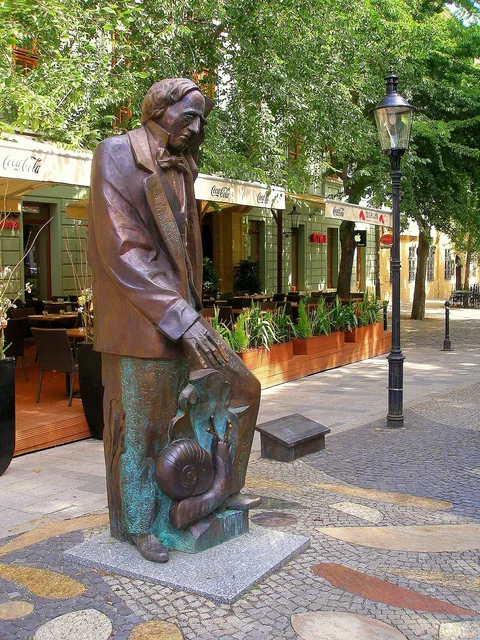 Bártfay Tibor, Statue of Hans Christian Andersen in Bratislava