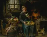 Hermann Armin Kern, Old Man in the Kitchen