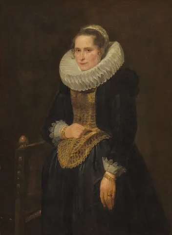 Sir Anthony Van Dyck, Portrait of a Flemish Lady