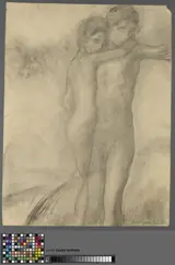 George Minne, Two Figures Embracing