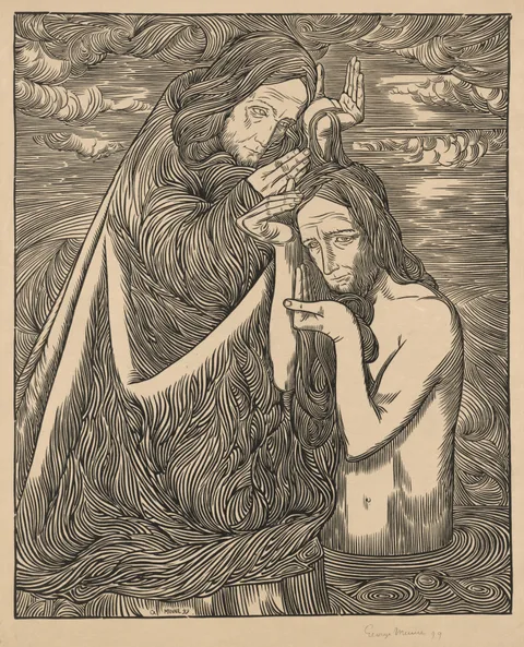 George Minne, The Baptism of Christ