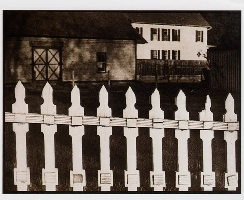 Paul Strand, The White Fence