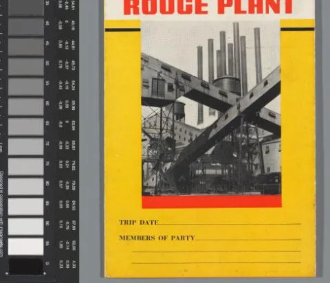 Charles Sheeler, Souvenir of Your Trip Through the Ford Rouge Plant