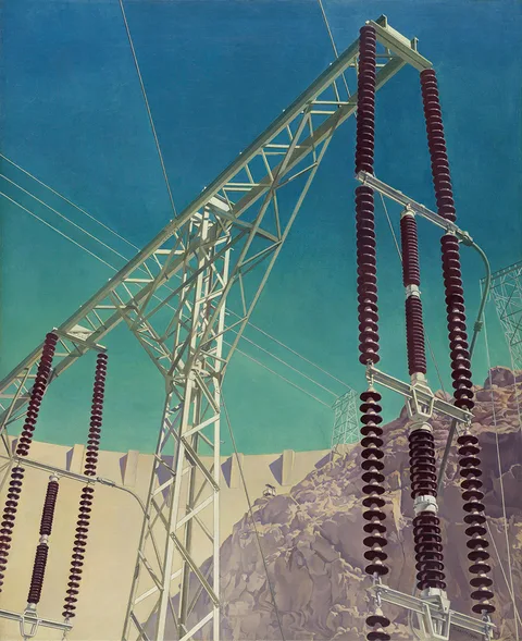 Charles Sheeler, Conversation – Sky and Earth