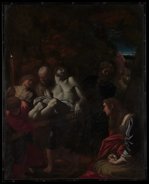 Annibale Carracci, The Burial of Christ