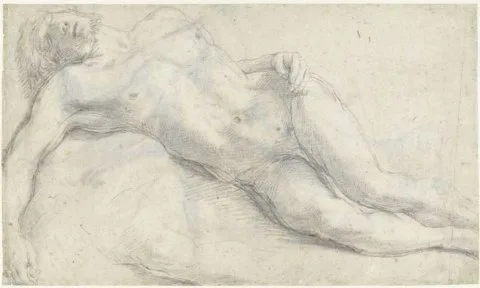 Annibale Carracci, Studie voor een dode Christus