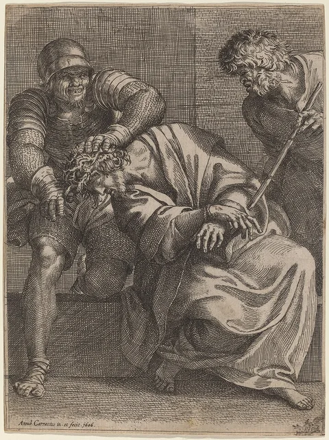 Annibale Carracci, Christ Crowned with Thorns