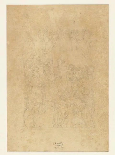 Joseph Vernet, Marcus Aurelius en de onderworpen Barbaren