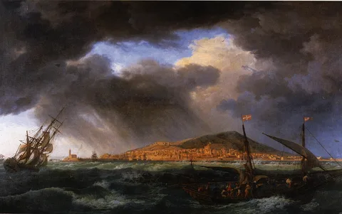 Joseph Vernet, View of Sète Harbor
