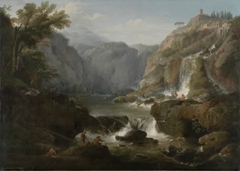 Joseph Vernet, The Waterfalls at Tivoli