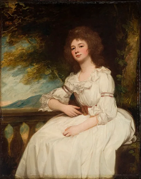 George Romney, Portrait of Miss Kitty Calcraft