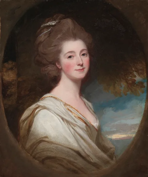 George Romney, Portrait of Jane Hoskyns