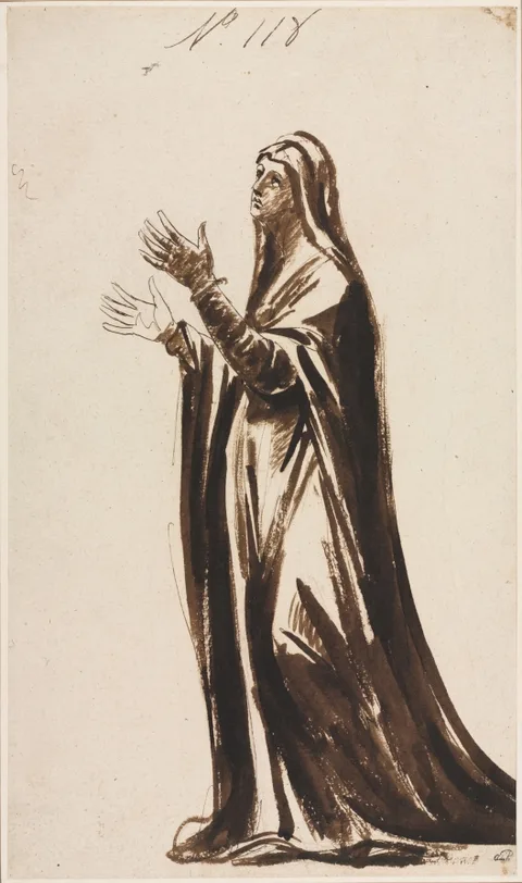 George Romney, Mater Dolorosa (Mourning Mother)