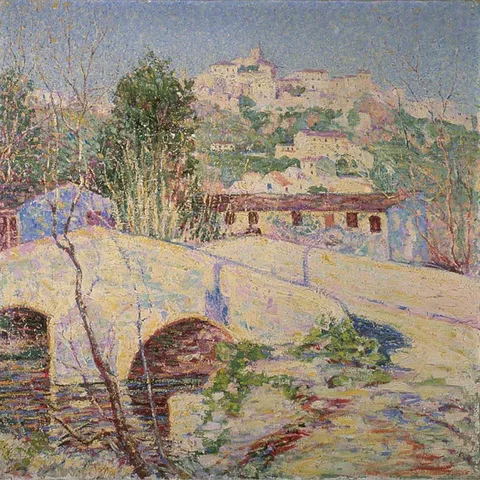 Arthur Dove, Bridge at Cagnes