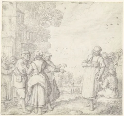 Jan Miense Molenaer, Het huwelijksaanzoek
