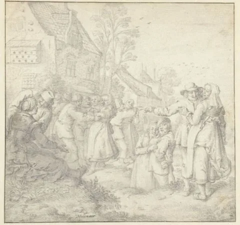 Jan Miense Molenaer, Boerendans