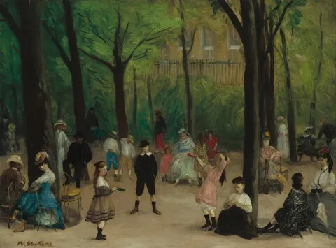 William James Glackens, Luxembourg Gardens