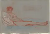 William James Glackens, Reclining Female Nude