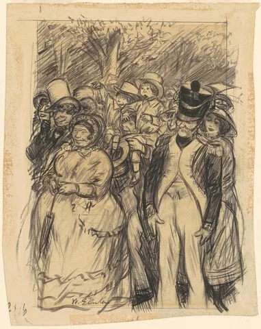 William James Glackens, Papa, Carry Me—Take Me Up in Your Arms