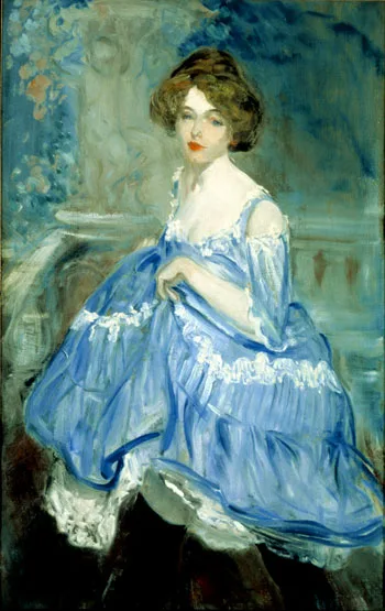 William James Glackens, Dancer in Blue