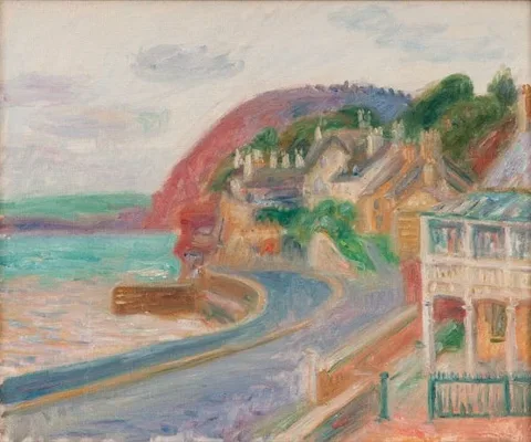 William James Glackens, Route de Trajus, Canne's