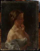 Stanisław Chlebowski, Study of a young woman