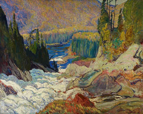 J. E. H. MacDonald, Falls, Montreal River