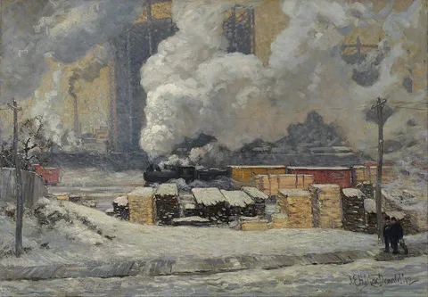 J. E. H. MacDonald, Tracks and Traffic