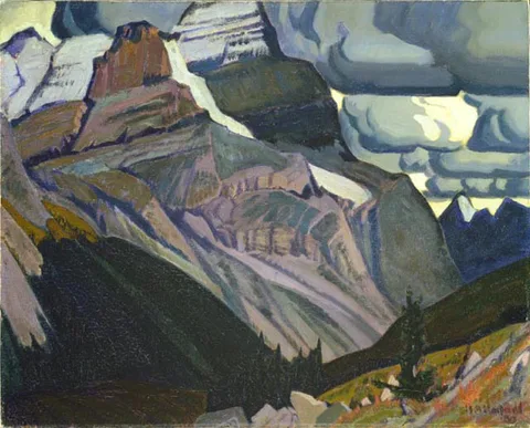 J. E. H. MacDonald, Dark Autumn, Rocky Mountains