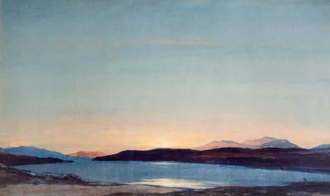 David Young Cameron, Sundown, Loch Rannoch