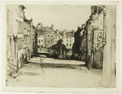 David Young Cameron, Broad Street, Stirling