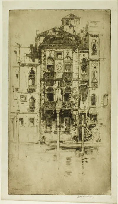 David Young Cameron, A Venetian Palace