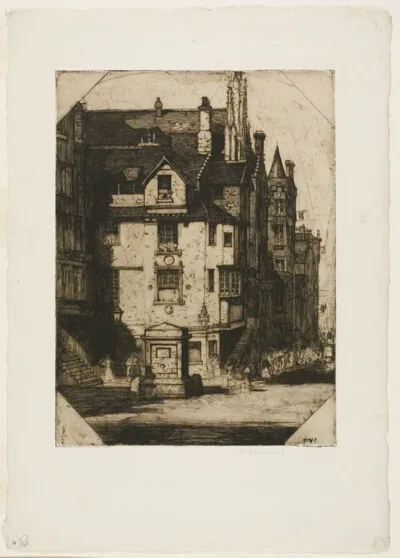 David Young Cameron, John Knox's House