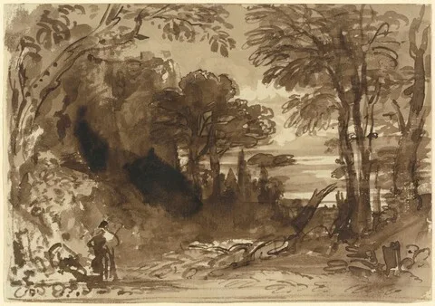 John Varley, A Clearing in a Forest