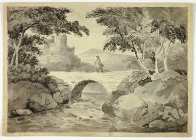 John Varley, Kidwelly Castle, South Wales