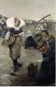 Henry Jones Thaddeus, Market Day, Finistère