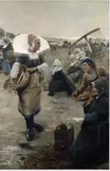 Henry Jones Thaddeus, Market Day, Finistère