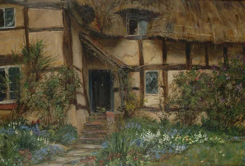 Frank Moss Bennett, house in Blewbury