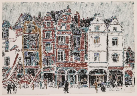 David Brown Milne, Petite Place, Arras