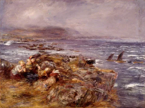William McTaggart, Running for Shelter