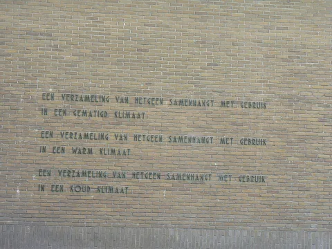 Lawrence Weiner, Een verzameling van ...