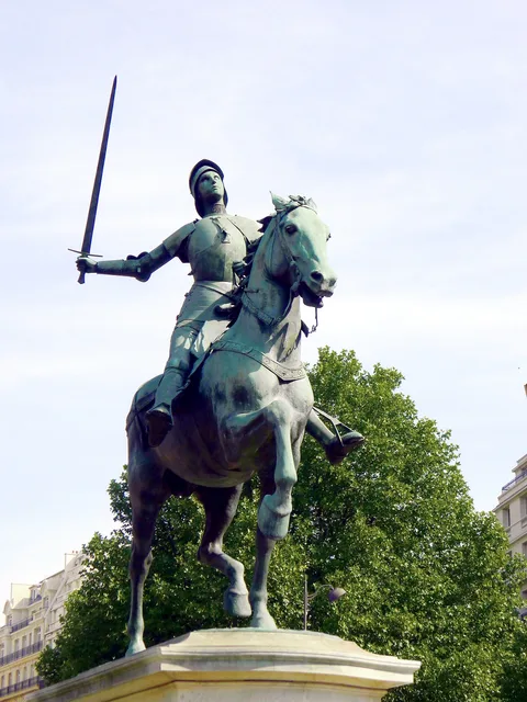Paul Dubois, equestrian statue of Joan of Arc