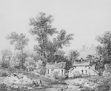 Thomas Sidney Cooper, Farm Landscape (from McGuire Scrapbook)