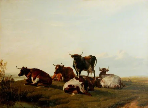 Thomas Sidney Cooper, Cattle by the River Side