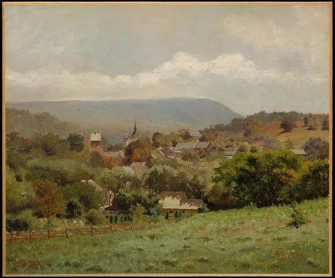 Louis Eilshemius, Delaware Water Gap Village